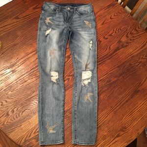 Distressed and Embellished Rock & Republic Jeans